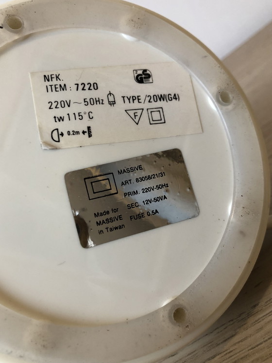 Image 1 of Retro-Schreibtischlampe Massiv Teleskopisch Ausziehbar