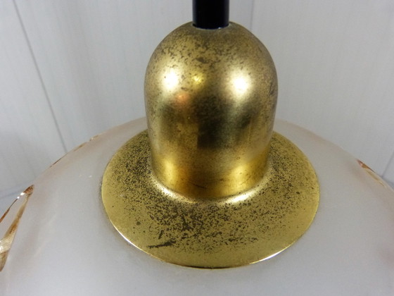 Image 1 of Peill & Putzler Glas-Pendelleuchte 1960-70er Jahre