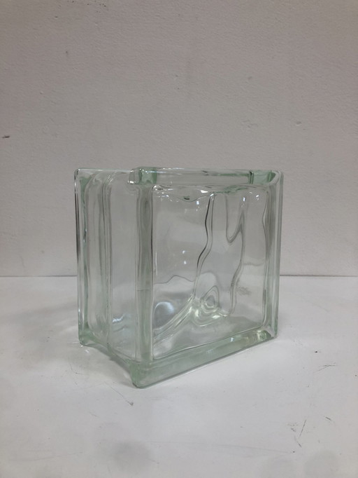 Lumix Glasblock Vase Medium