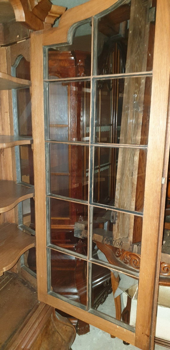 Image 1 of Antiker Barock-Bauchschrank aus Nussbaum