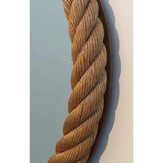 Image 1 of Runder Seilspiegel Vintage, Frankreich 1970