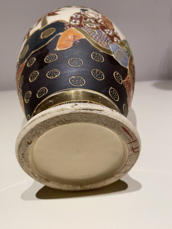 Image 1 of Antike japanische Satsuma-Vase