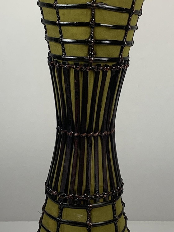 Image 1 of Vintage-Bambus-Stehlampe