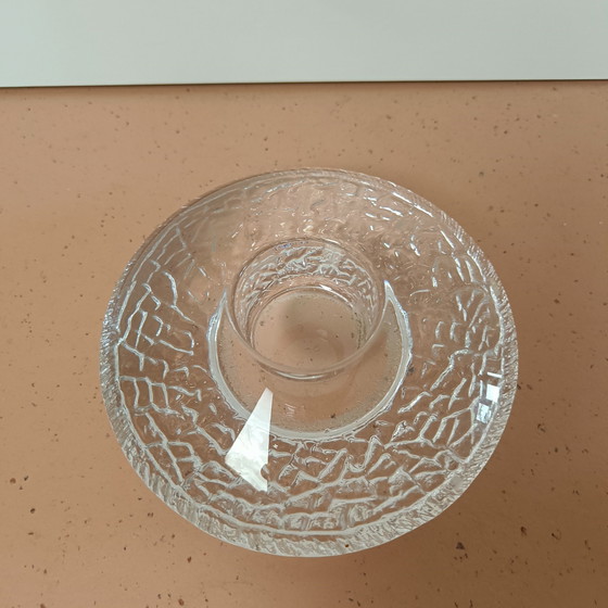 Image 1 of Orrefors Discus - Lars Hellsten Teelichthalter