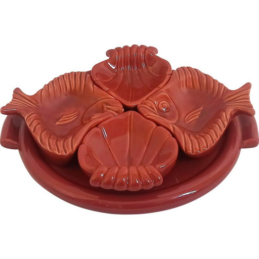 Vintage-Keramik-Diener für Magdalithe, 1950