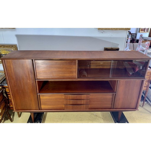 Skandinavisches Sideboard aus Teakholz, 1960er Jahre