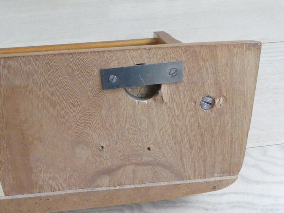 Image 1 of Vintage Garderobe Hutablage Holz