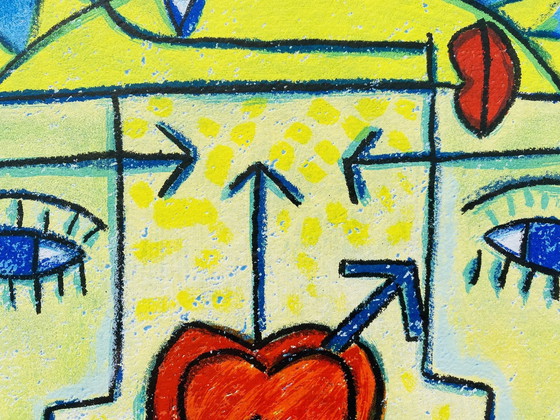 Image 1 of Hannes Kuiper - Farbenfroher Siebdruck