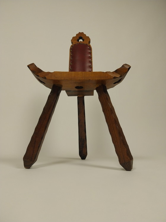 Image 1 of Spanischer brutalistischer Hocker