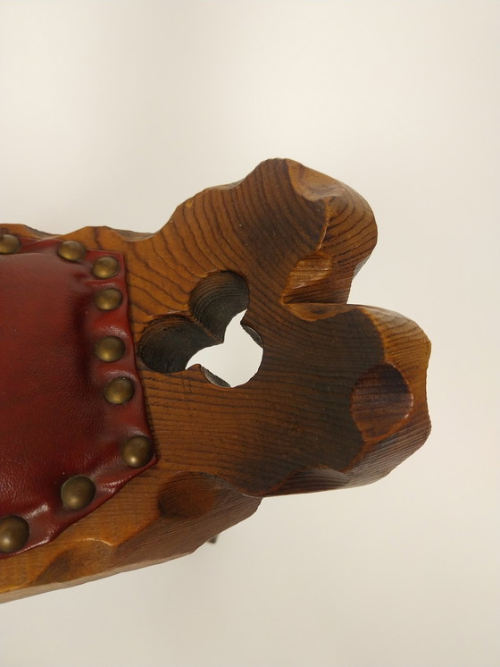 Image 1 of Spanischer brutalistischer Hocker