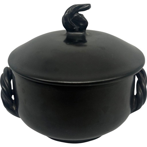 Vintage-Keramikdose, 1950