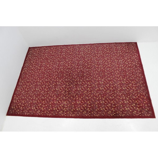 Mehrfarbiger Vintage-Teppich aus Wolle - 1960er Jahre