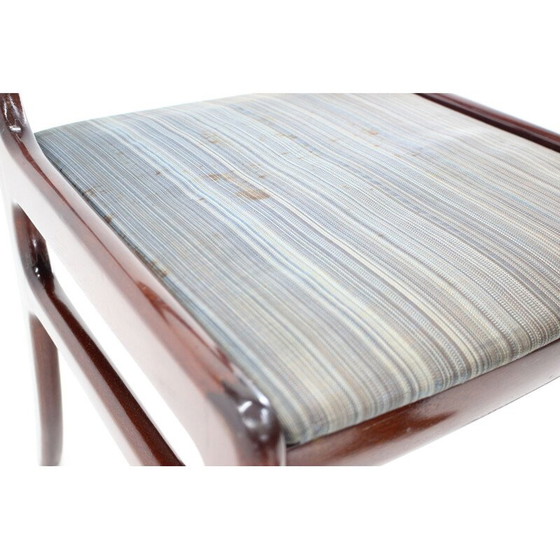 Image 1 of Satz von 5 Rungstedlund-Stühlen aus Mahagoni von Ole Wanscher, Dänemark 1950er Jahre