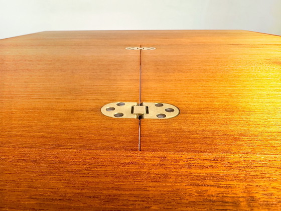 Image 1 of Original Midcentury Carlsson & Co Esstisch Teak Vintage Ausziehbar