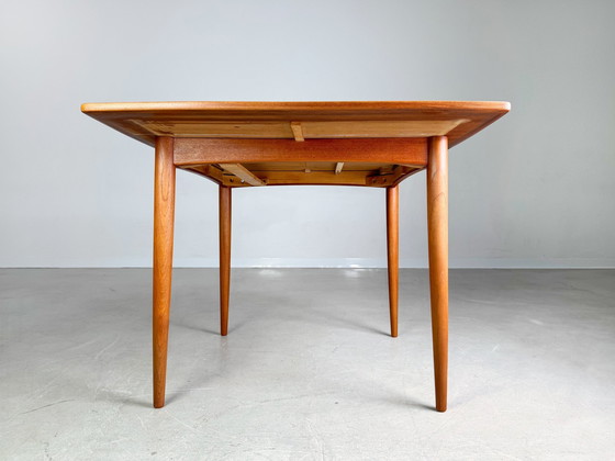 Image 1 of Original Midcentury Carlsson & Co Esstisch Teak Vintage Ausziehbar