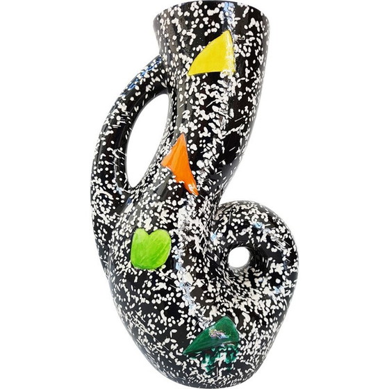 Image 1 of Vintage-Keramikvase, Frankreich 1950