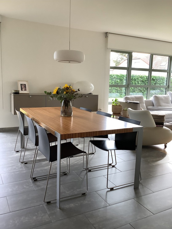 Image 1 of Desalto Tisch Liko Farbe:Zebrano Matt