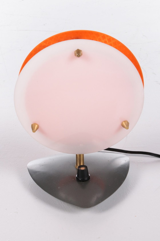 Image 1 of Tele-Ambiance Tischlampe von sonnenkind 1950-60 Frankreich.