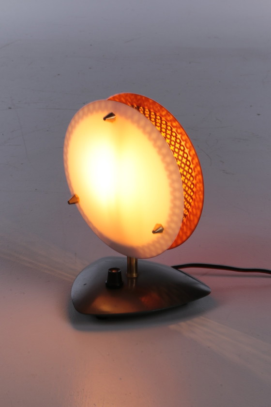 Image 1 of Tele-Ambiance Tischlampe von sonnenkind 1950-60 Frankreich.