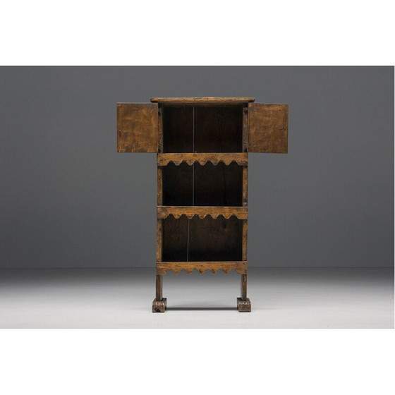 Image 1 of Rustikales bretonisches Highboard von Haut Savoie