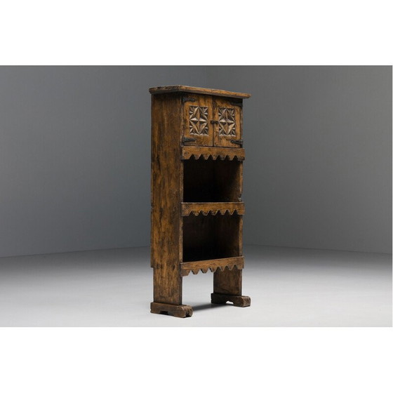 Image 1 of Rustikales bretonisches Highboard von Haut Savoie