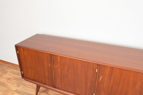 Image 1 of Mid Century Teak Sideboard von Sven Andersen für Sven Andersen Möbelfabrik Stavanger, 1960er Jahre.