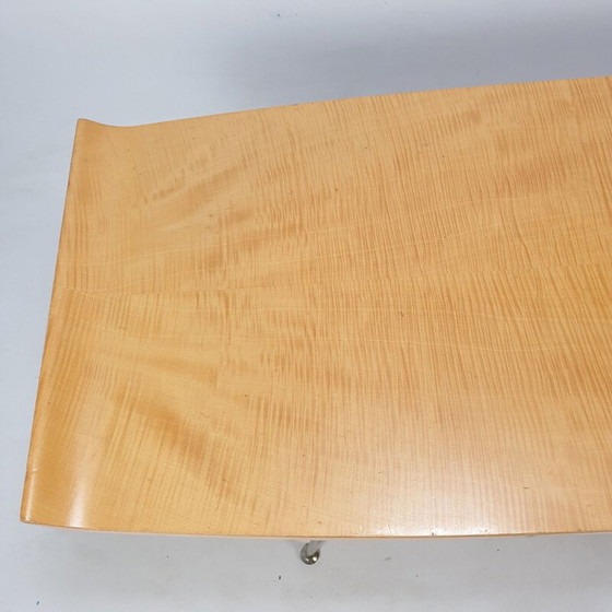 Image 1 of Mid Century Italienischer Couchtisch aus Holz, 1950er Jahre
