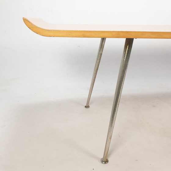 Image 1 of Mid Century Italienischer Couchtisch aus Holz, 1950er Jahre