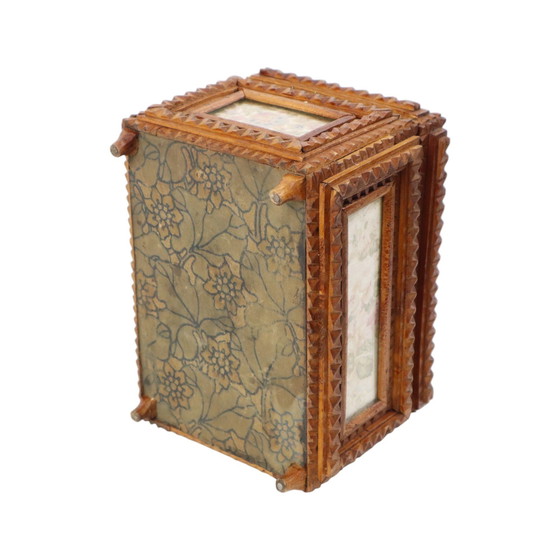 Image 1 of Tramp Art Box