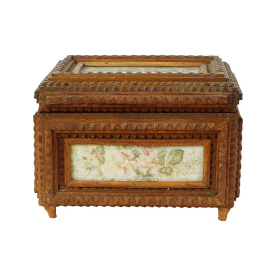 Image 1 of Tramp Art Box