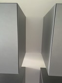 4x Pastoe Schränke Silbergrau