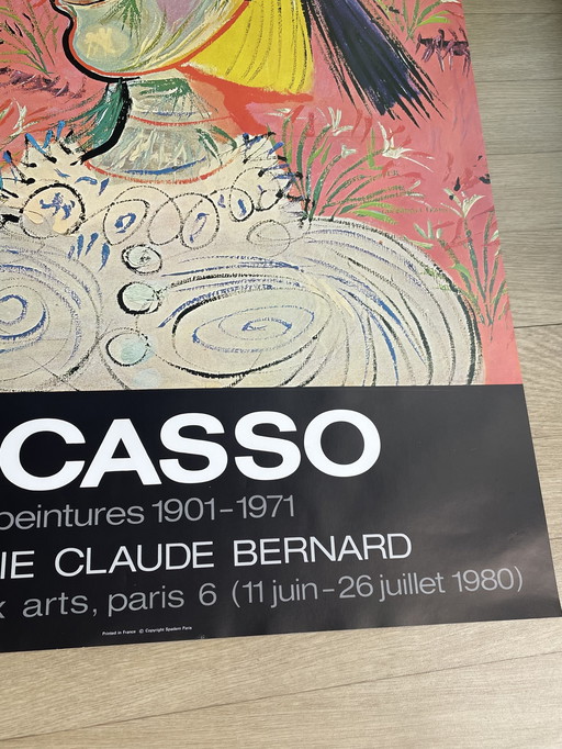 Pablo Picasso, seltenes Vintage-Originalplakat