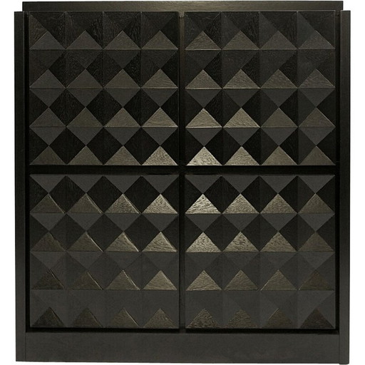 Brutalistischer Vintage-Barschrank, Belgien 1970er