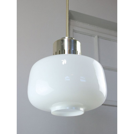 Image 1 of Mid Century Opal-Pendelleuchte