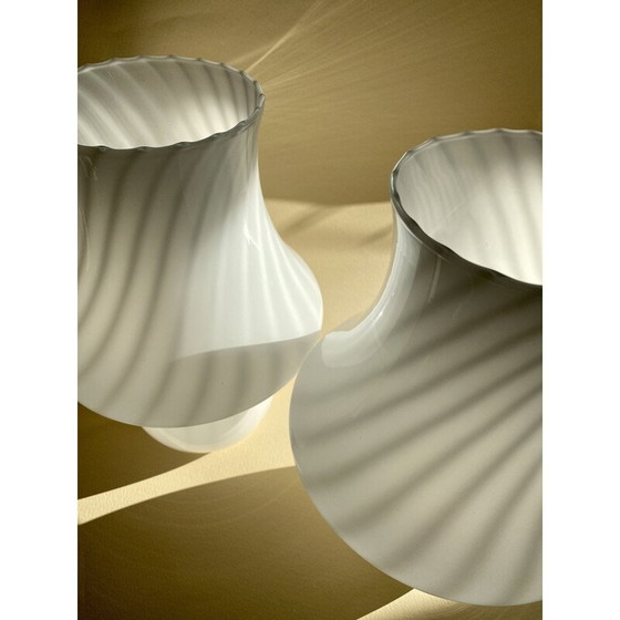 Image 1 of Lampen aus Muranoglas, Italien 1970