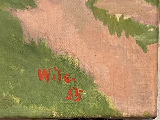 Image 1 of Wilhelm Julien Wils, 1880 - 1960, Öl-Leinwand, Dänemark 1955, Landschaft,