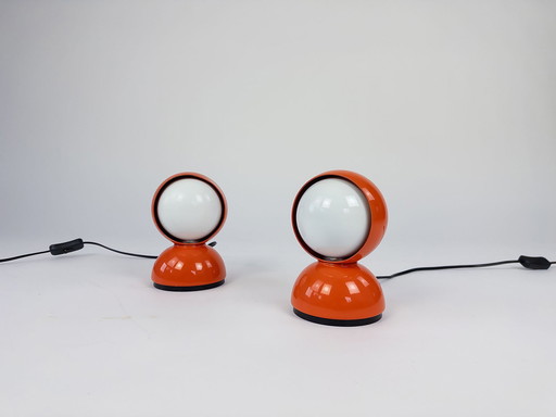 Artemide Eclisse Tischlampe von Vico Magistretti Vintage 60er