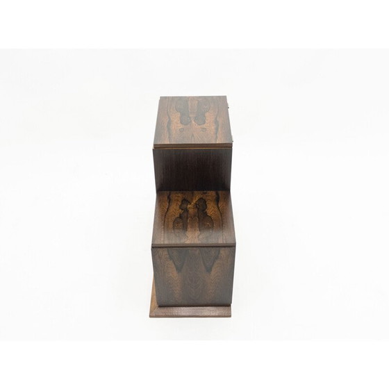 Image 1 of Vintage Art deco modernist couture Schrank Palisander Messing 1940s