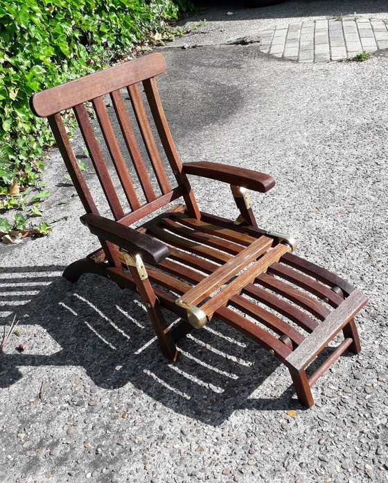 Image 1 of MAS Design Kinderliegestuhl aus Hartholz