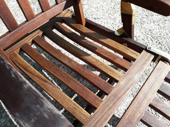 Image 1 of MAS Design Kinderliegestuhl aus Hartholz