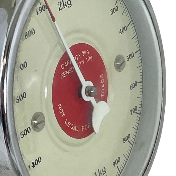 Image 1 of Yasu Sasamoto - Dulton - Industrielle Vintage-Küchenwaage - Off White - Max. 2Kg