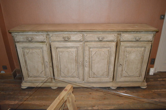 Image 1 of Sideboard mit einzigartiger Maltechnik