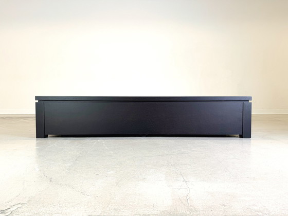 Image 1 of 2X Hochwertiges Modernes Sideboard Lowboard Kommode Dunkel