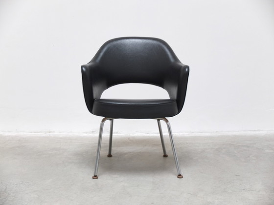Image 1 of Original-Satz von 4 "Executive"-Sesseln von Eero Saarinen für Knoll, 1960er Jahre