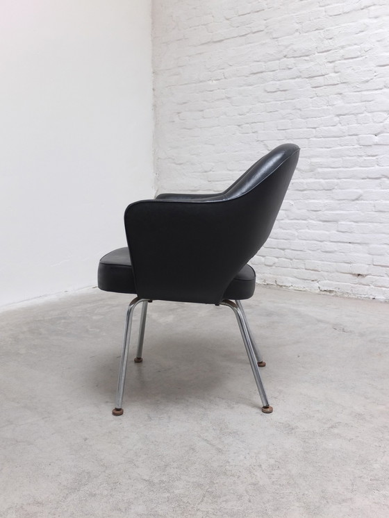 Image 1 of Original-Satz von 4 "Executive"-Sesseln von Eero Saarinen für Knoll, 1960er Jahre