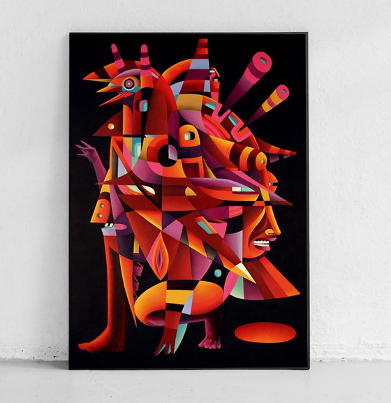 Image 1 of Doze Green - 50x70 - Straßenkunst