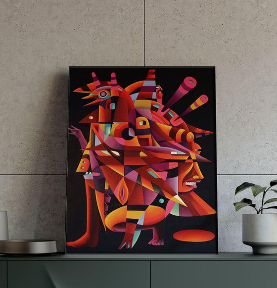 Image 1 of Doze Green - 50x70 - Straßenkunst