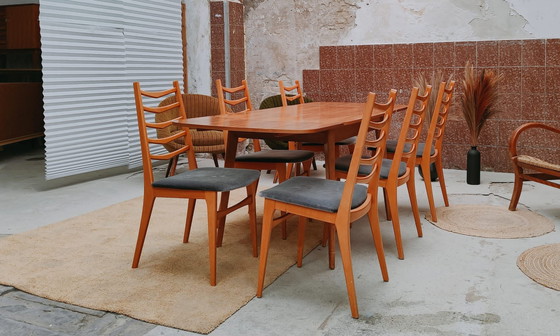 Image 1 of 6x Esszimmerstuhl aus der Mid Century