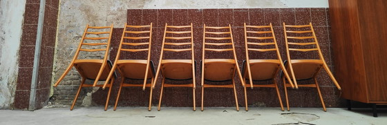 Image 1 of 6x Esszimmerstuhl aus der Mid Century