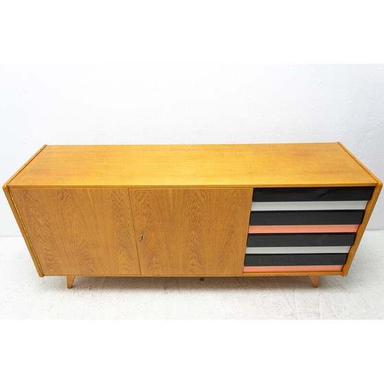 Image 1 of Alte Anrichte U-460 aus Buche von Jiří Jiroutek für Interiér Praha, 1960